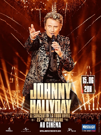 Johnny Hallyday - Le Concert de la Tour Eiffel - 25ème anniversaire