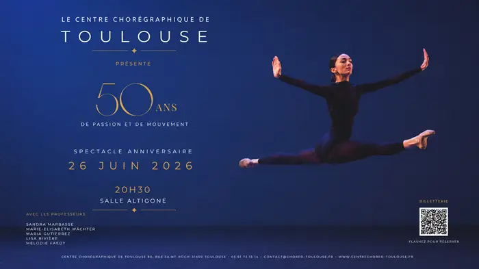 Centre Chorégraphique de Toulouse Affiche gala 2026