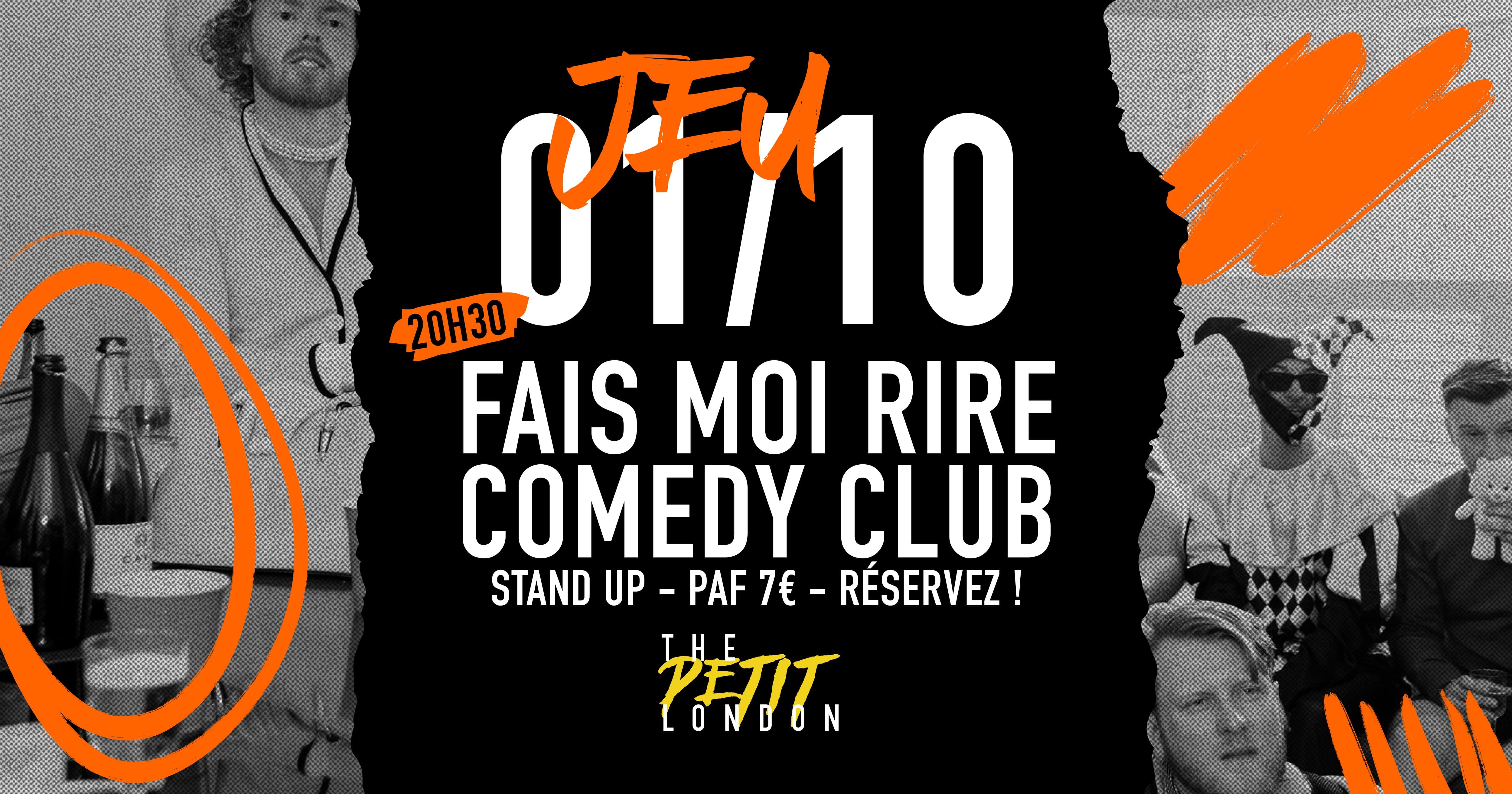 Soirée Stand Up au Petit London