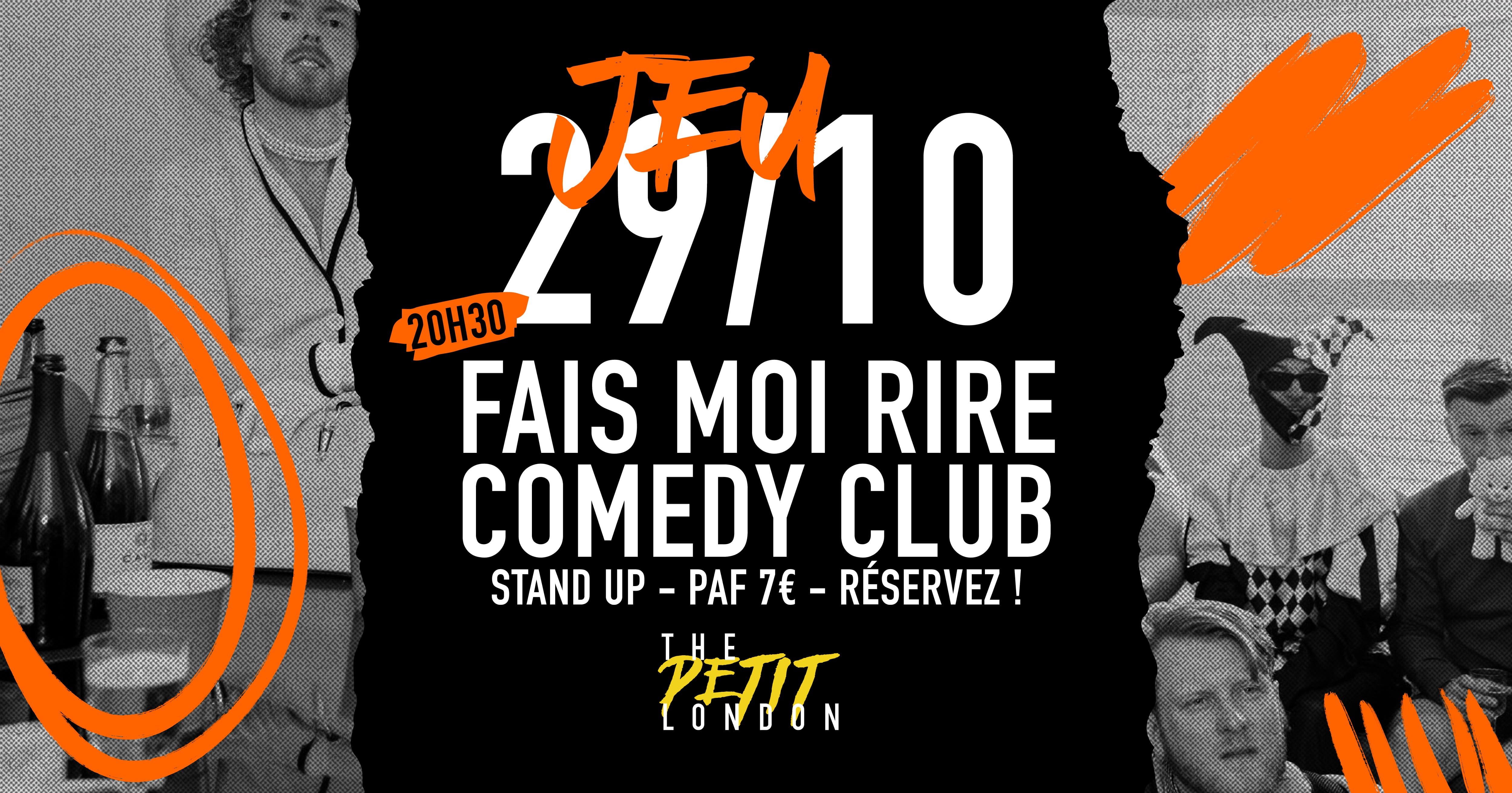 Soirée Stand Up au Petit London