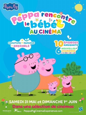 Peppa rencontre le bébé, au cinéma